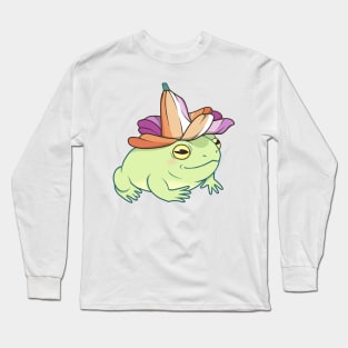 Lesbian Gay Pride Flower Frog Long Sleeve T-Shirt